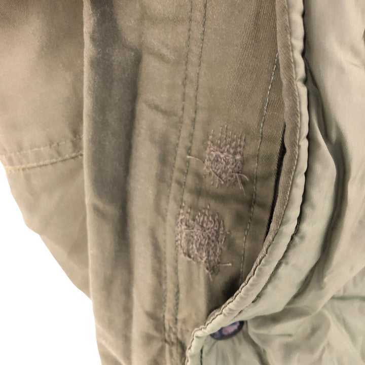 Canadian Army ECW Hooded Military Combat Jacket, Combat Parka, Reg Medium, Size 5, Men's Medium Nylon Khaki type Vintage Second Hand