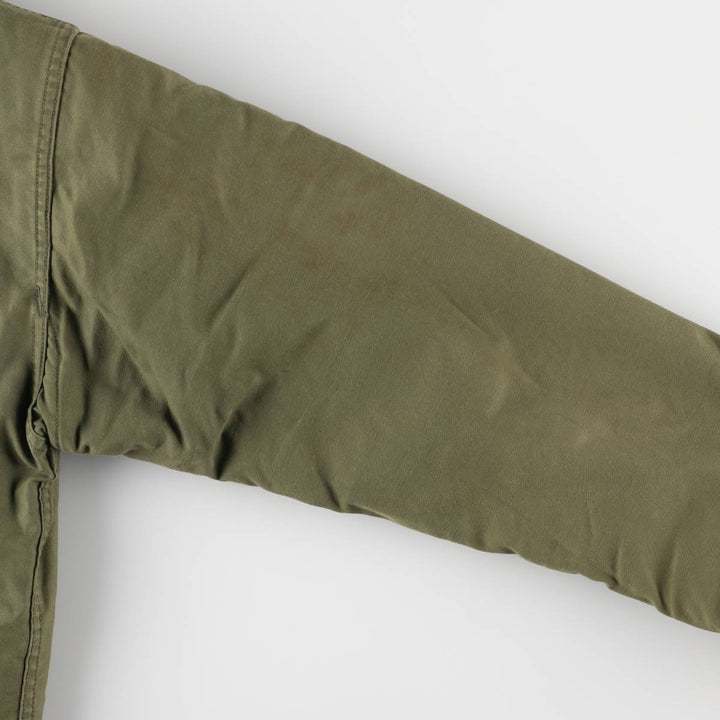 Authentic US Navy Military Deck Jacket, Made in USA, Men's Size Medium, Vintage unclear Khaki type Vintage Second Hand