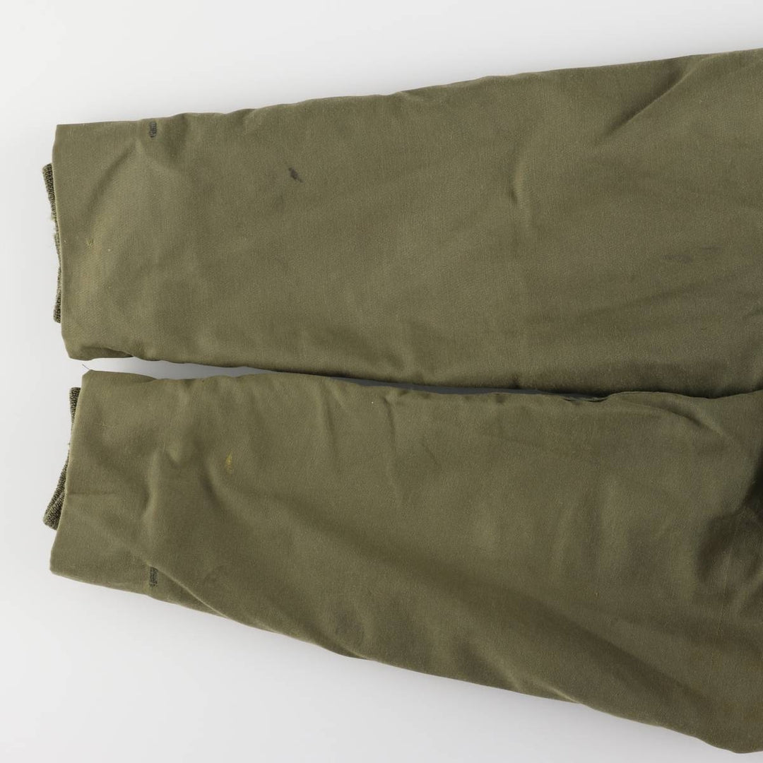 Authentic US Navy Military Deck Jacket, Made in USA, Men's Size Medium, Vintage unclear Khaki type Vintage Second Hand