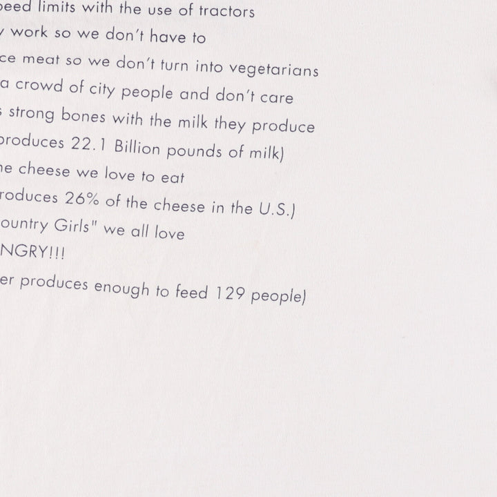 90'S Anvil Message Ringer T-shirt, Men's L size, Vintage cotton white type Vintage Second Hand