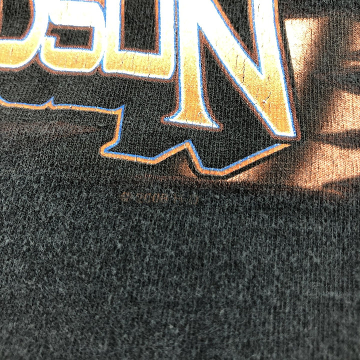 00'S Harley-Davidson Harley Davidson Motorcycle Bike T-shirt Men's M size cotton black type Vintage Second Hand