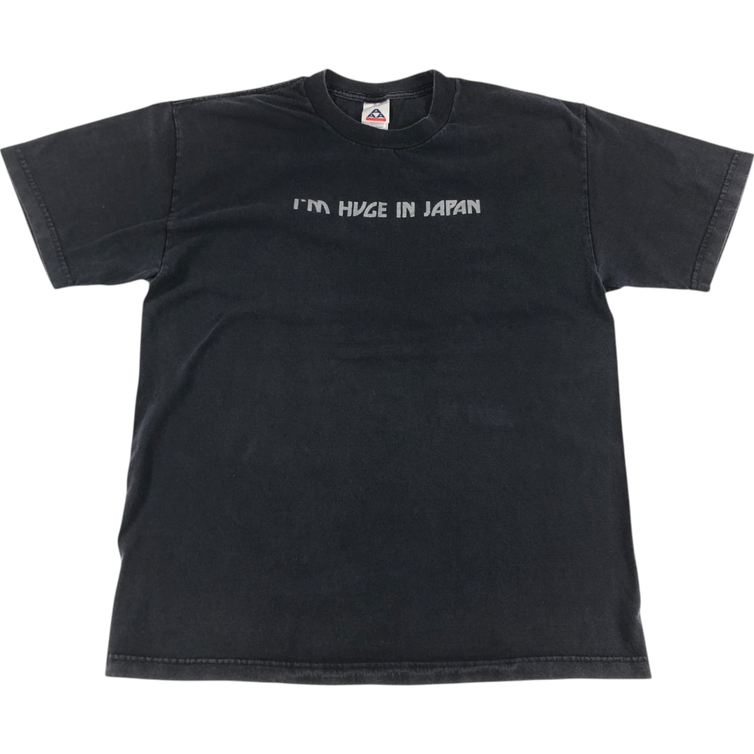90'S ALSTYLE APPAREL AND ACTIVEWEAR Message Print T-Shirt Men's Size L Vintage cotton black type Vintage Second Hand