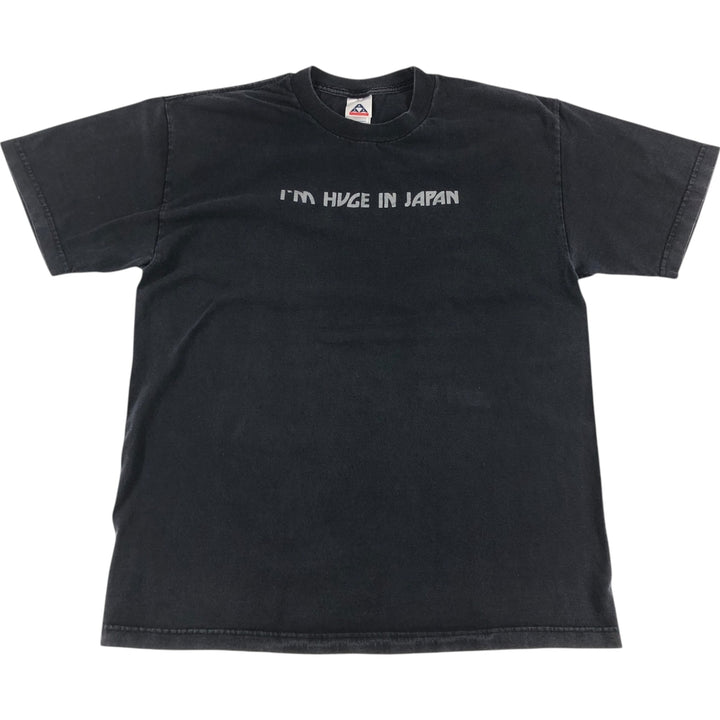 90'S ALSTYLE APPAREL AND ACTIVEWEAR Message Print T-Shirt Men's Size L Vintage cotton black type Vintage Second Hand