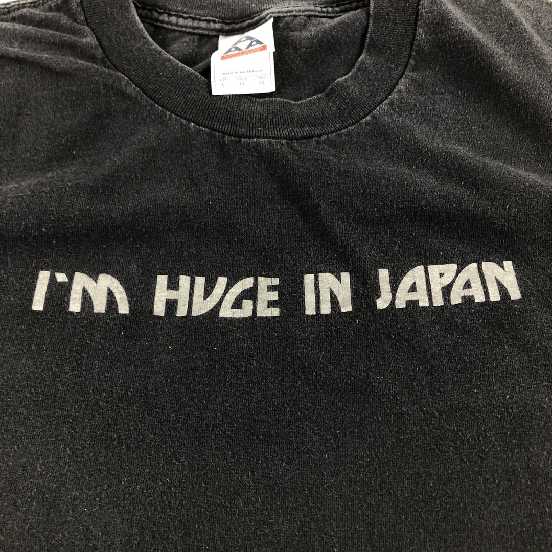 90'S ALSTYLE APPAREL AND ACTIVEWEAR Message Print T-Shirt Men's Size L Vintage cotton black type Vintage Second Hand