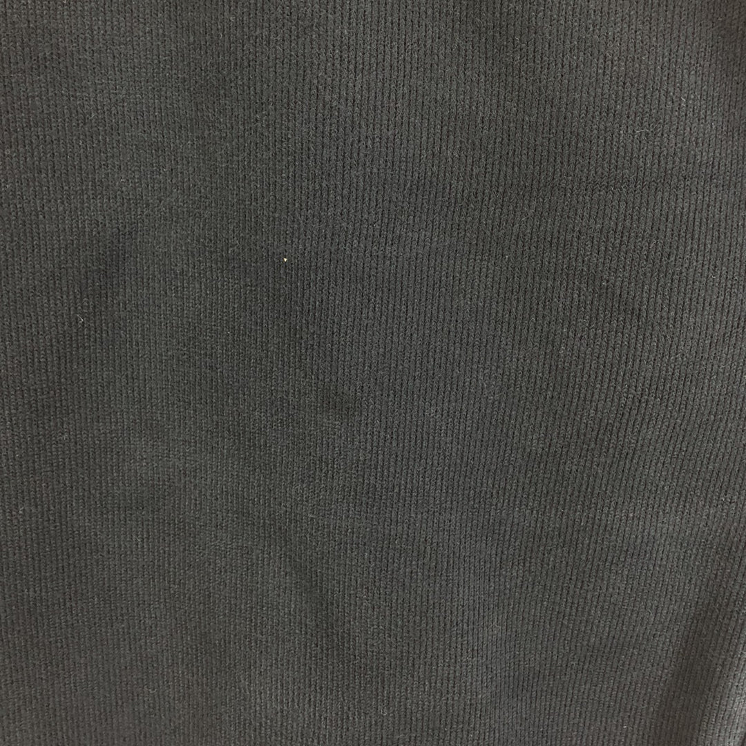 Ralph Lauren POLO by Ralph Lauren full zip sweatshirt, men's XXL size cotton black type Vintage Second Hand