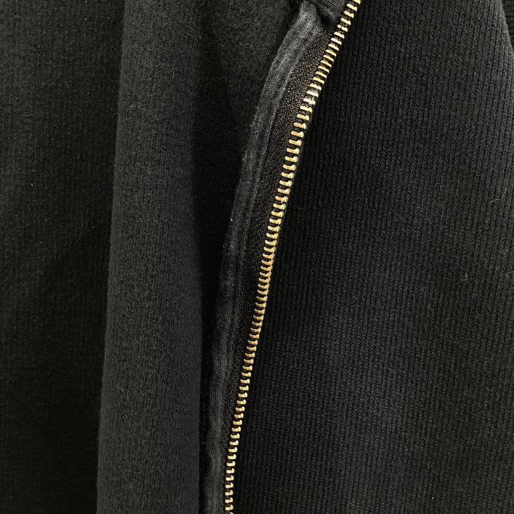 Ralph Lauren POLO by Ralph Lauren full zip sweatshirt, men's XXL size cotton black type Vintage Second Hand