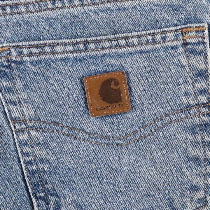 Carhartt Relaxed Fit Tapered Denim Pants for Men, W36 cotton blue type Vintage Second Hand