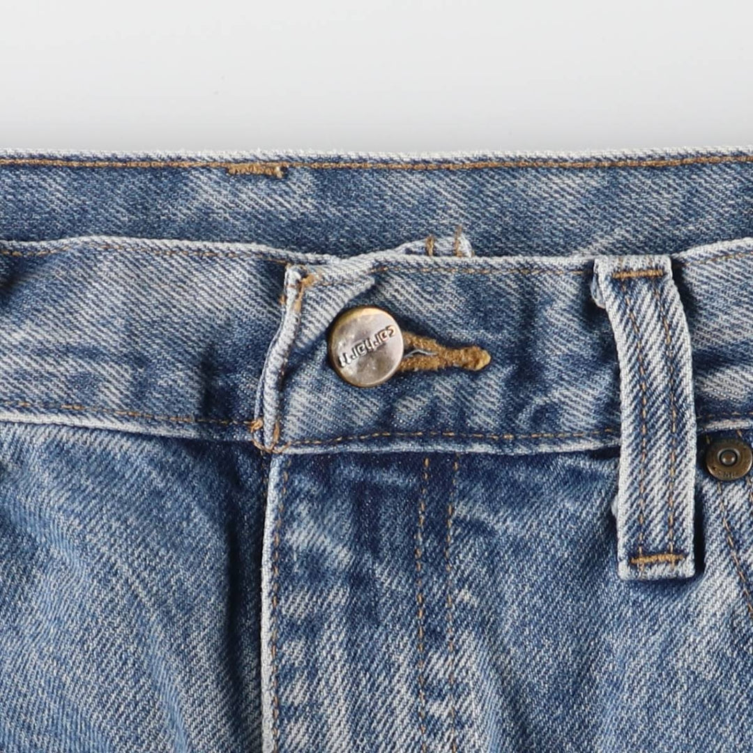 Carhartt Relaxed Fit Tapered Denim Pants for Men, W36 cotton blue type Vintage Second Hand