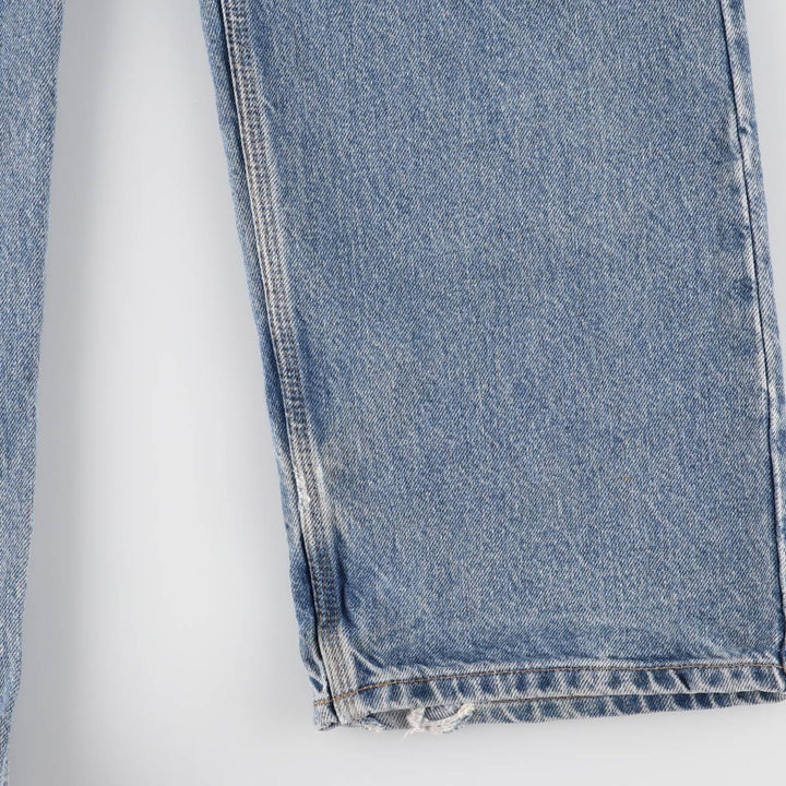 Carhartt Relaxed Fit Tapered Denim Pants for Men, W36 cotton blue type Vintage Second Hand