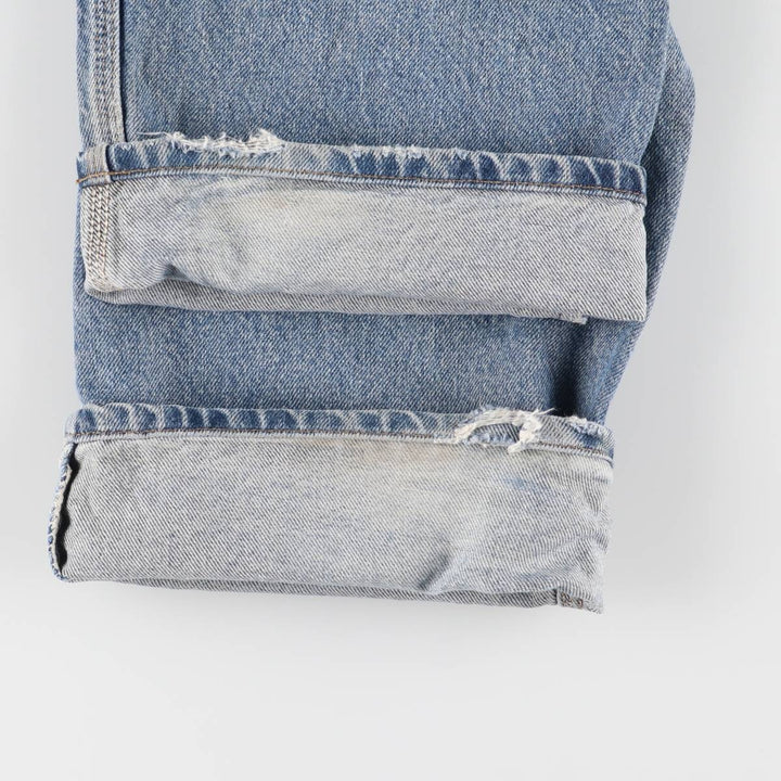 Carhartt Relaxed Fit Tapered Denim Pants for Men, W36 cotton blue type Vintage Second Hand