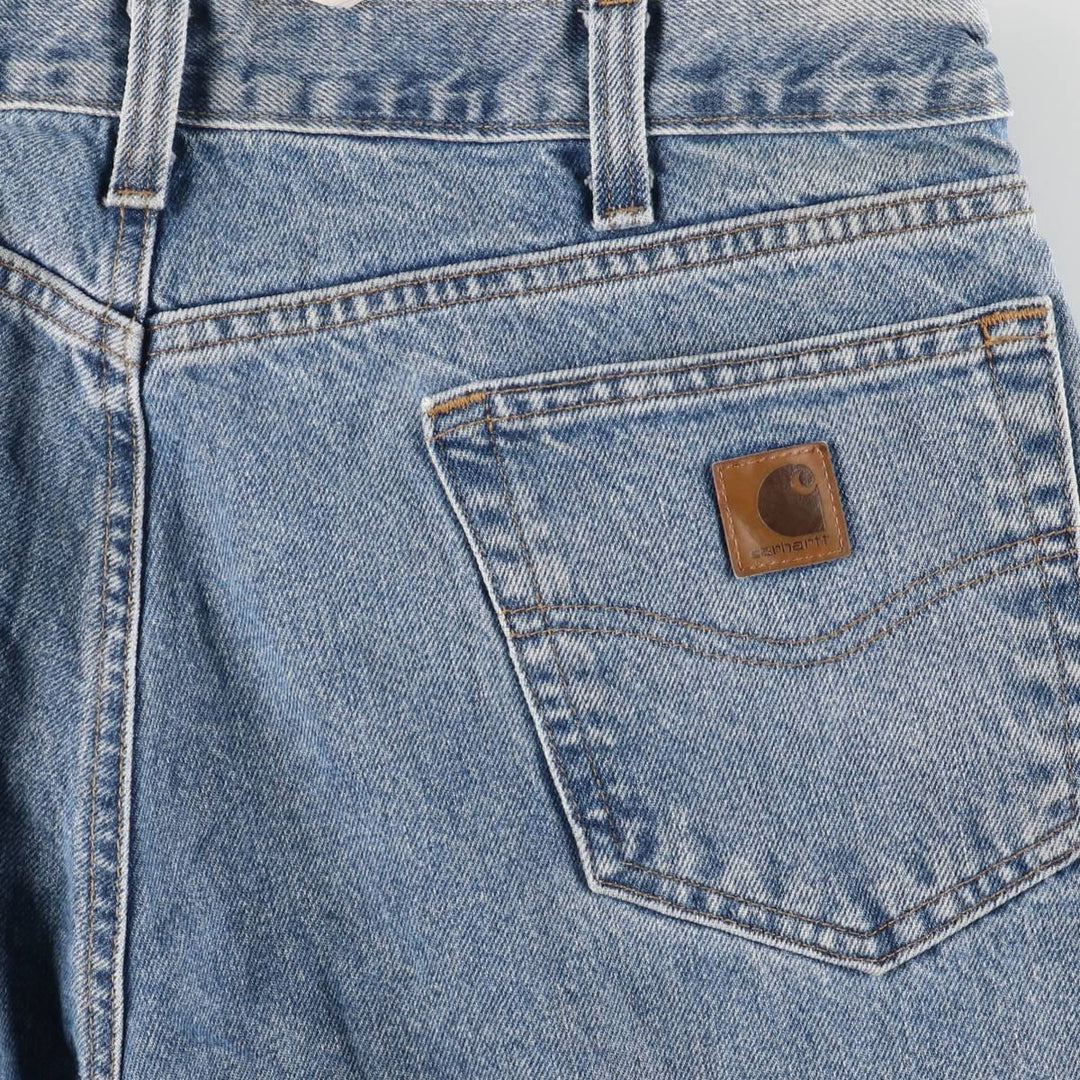 Carhartt Relaxed Fit Tapered Denim Pants for Men, W36 cotton blue type Vintage Second Hand