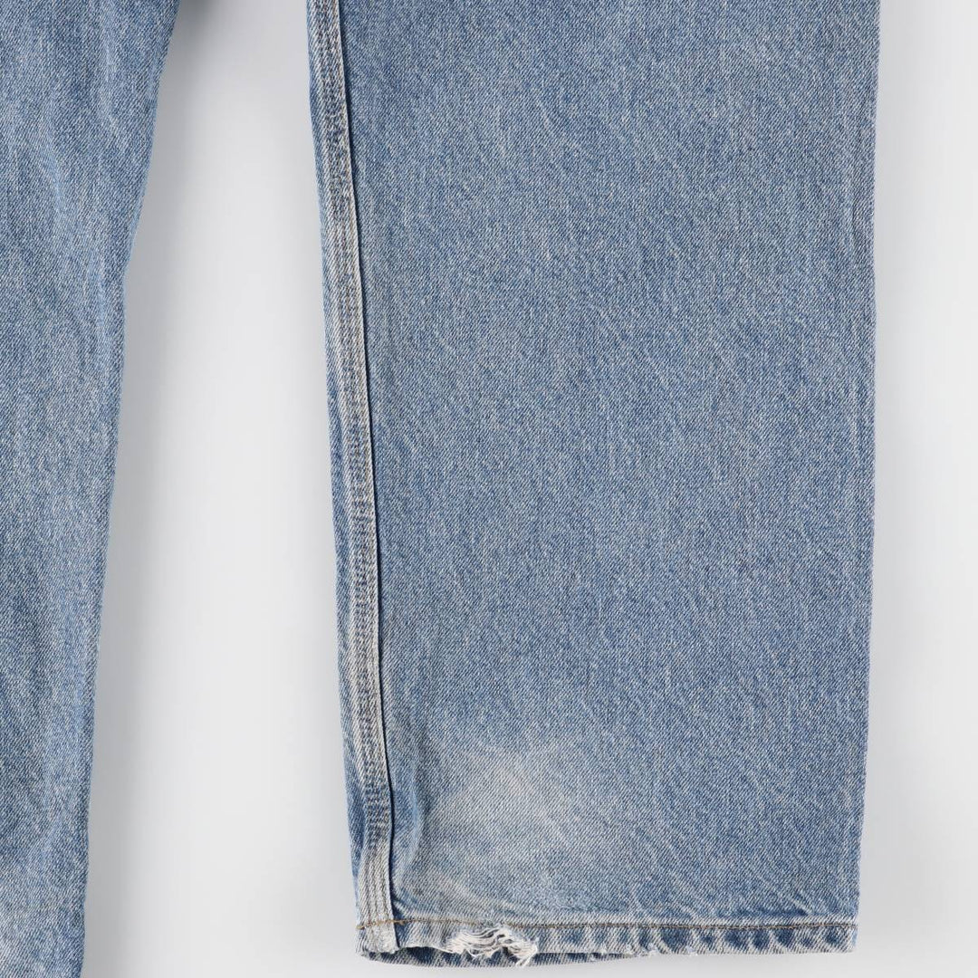 Carhartt Relaxed Fit Tapered Denim Pants for Men, W36 cotton blue type Vintage Second Hand