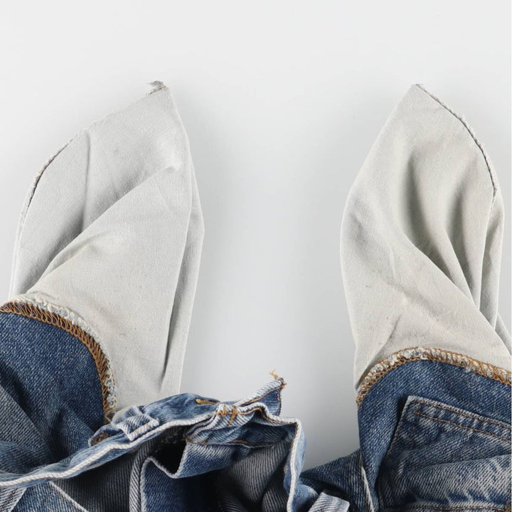 Carhartt Relaxed Fit Tapered Denim Pants for Men, W36 cotton blue type Vintage Second Hand