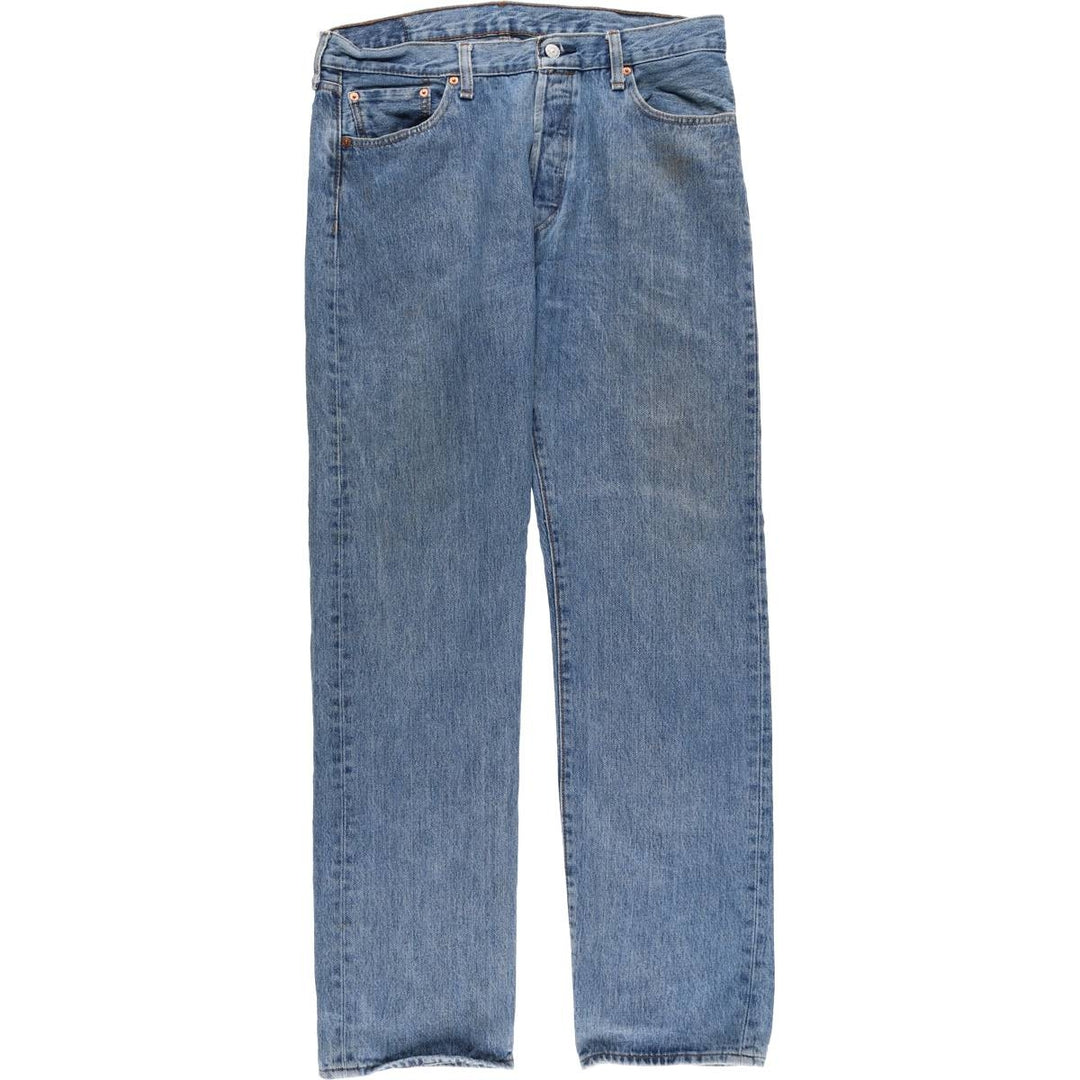Levi's 501 straight denim pants for men, size W36 cotton blue type Vintage Second Hand