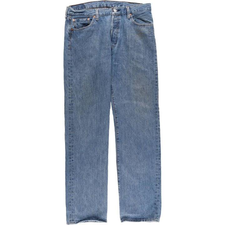 Levi's 501 straight denim pants for men, size W36 cotton blue type Vintage Second Hand
