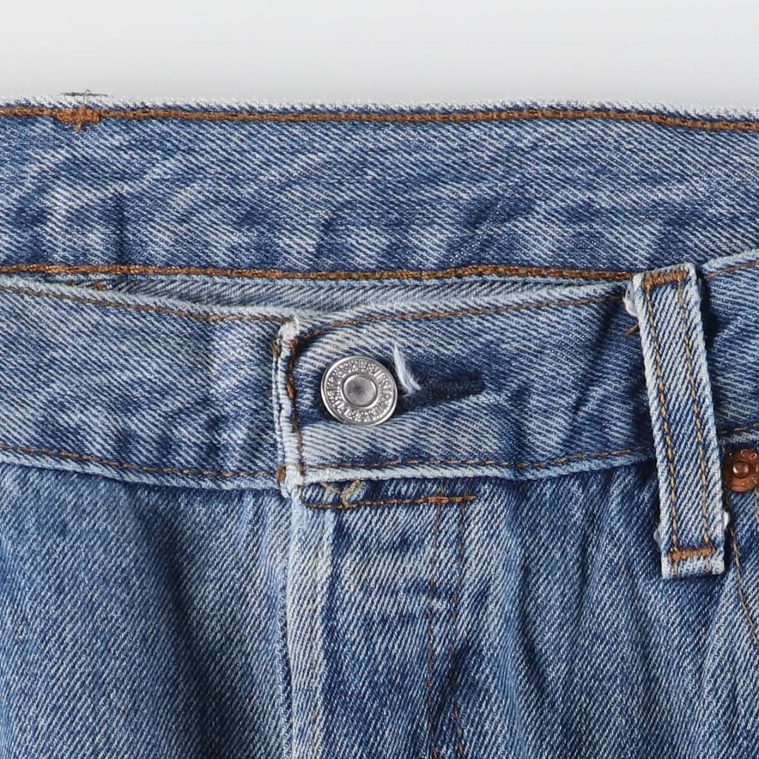 Levi's 501 straight denim pants for men, size W36 cotton blue type Vintage Second Hand