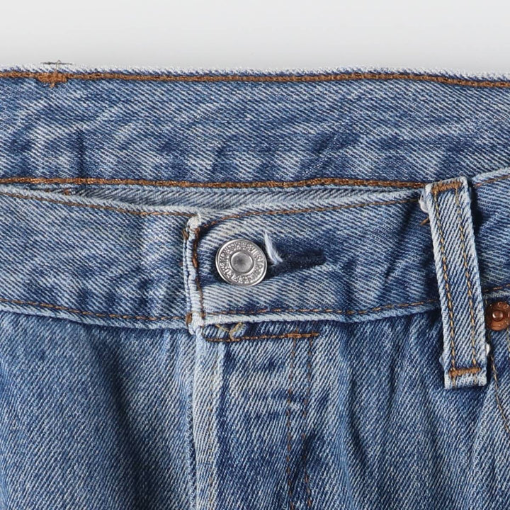 Levi's 501 straight denim pants for men, size W36 cotton blue type Vintage Second Hand