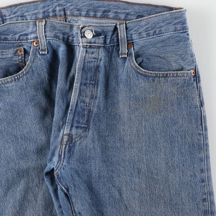 Levi's 501 straight denim pants for men, size W36 cotton blue type Vintage Second Hand