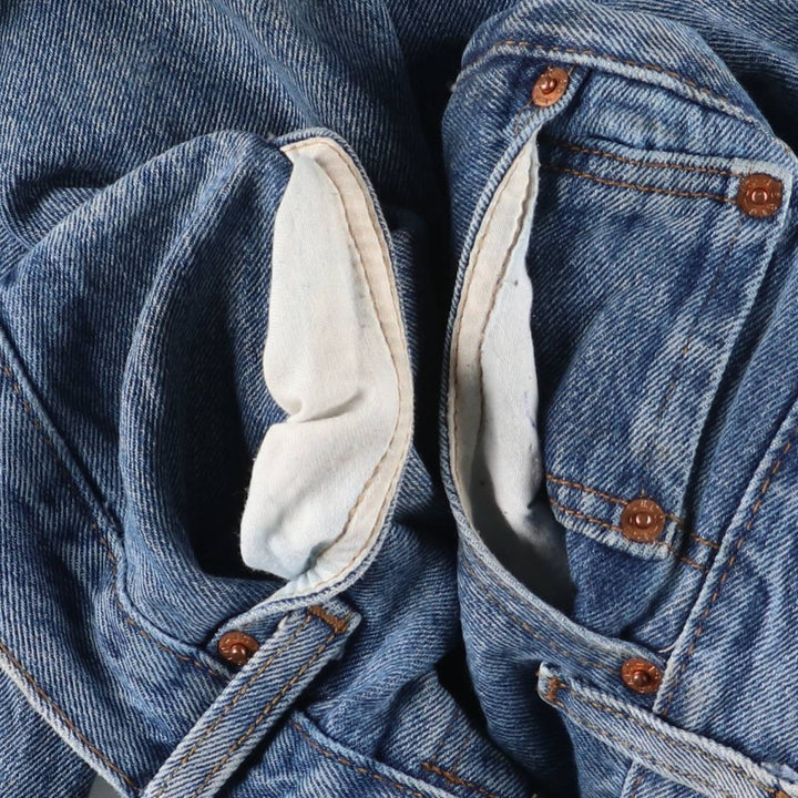 Levi's 501 straight denim pants for men, size W36 cotton blue type Vintage Second Hand
