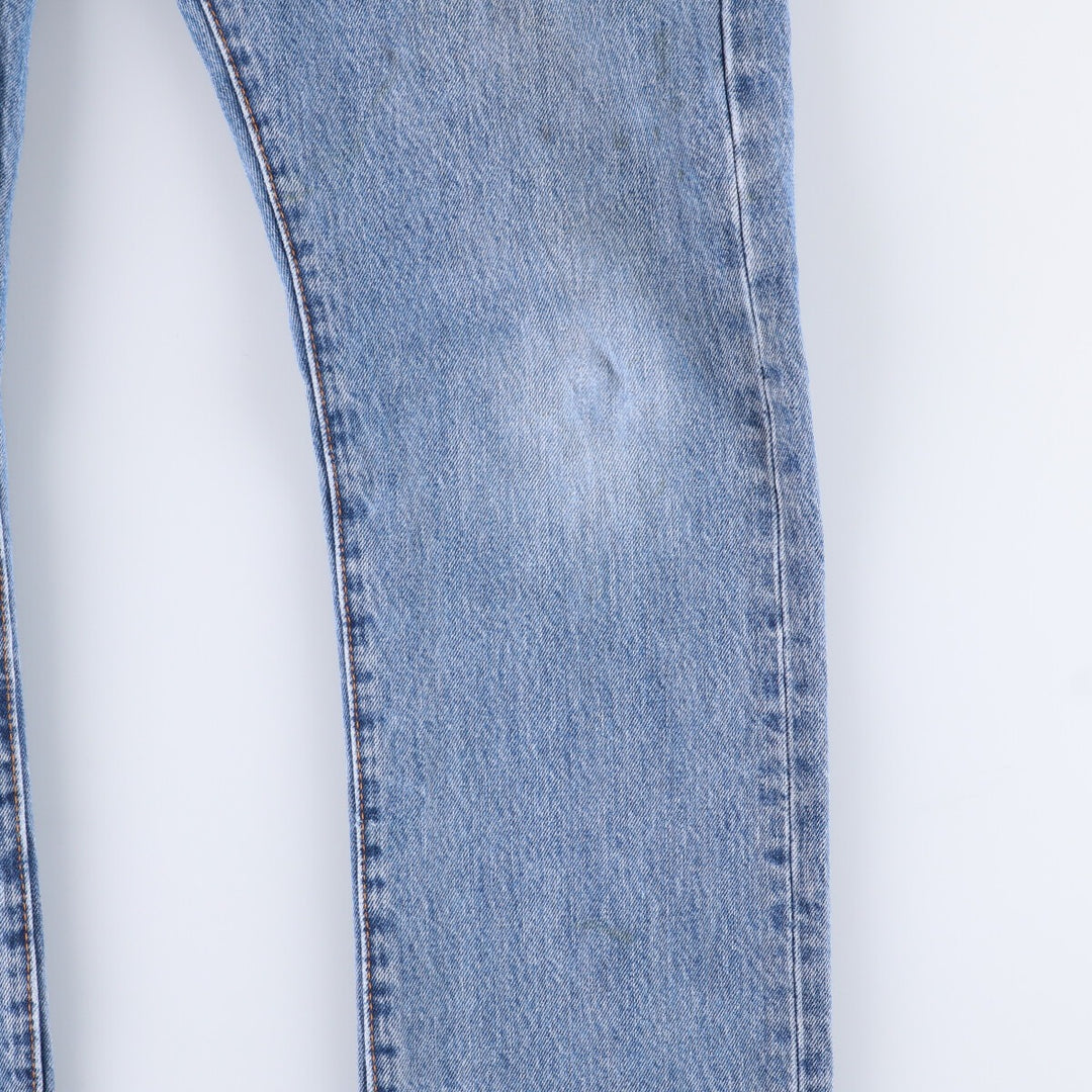 Levi's 501 straight denim pants for men, size W33 cotton blue type Vintage Second Hand