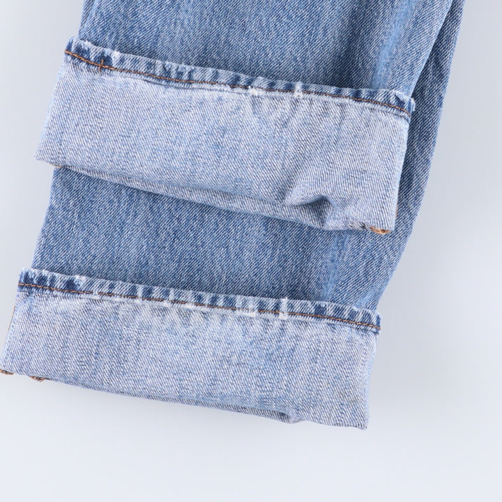 Levi's 501 straight denim pants for men, size W33 cotton blue type Vintage Second Hand