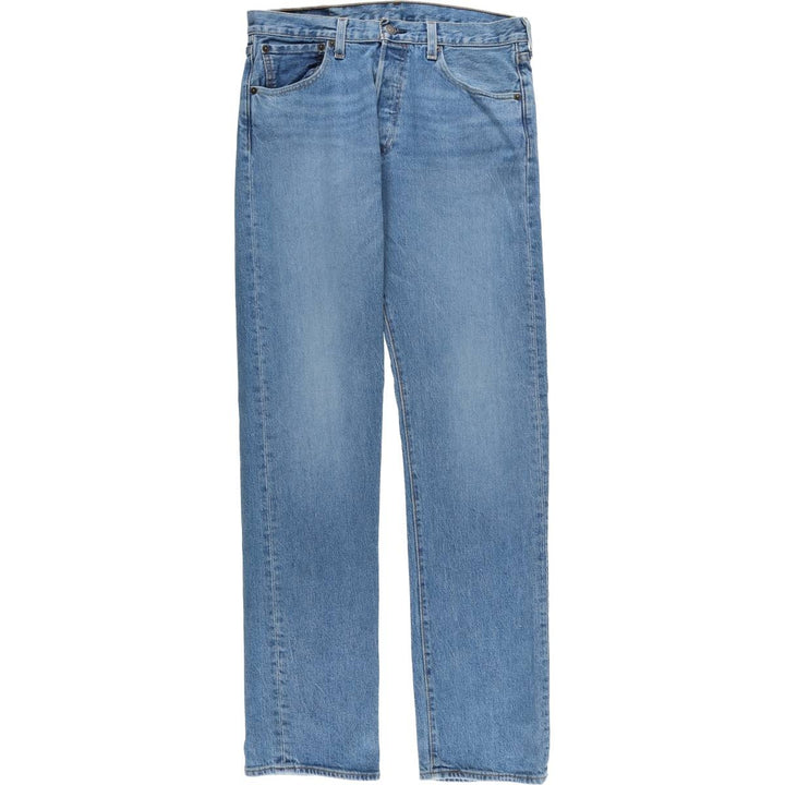 Levi's 501 straight denim pants for men, equivalent to w31 unclear blue type Vintage Second Hand