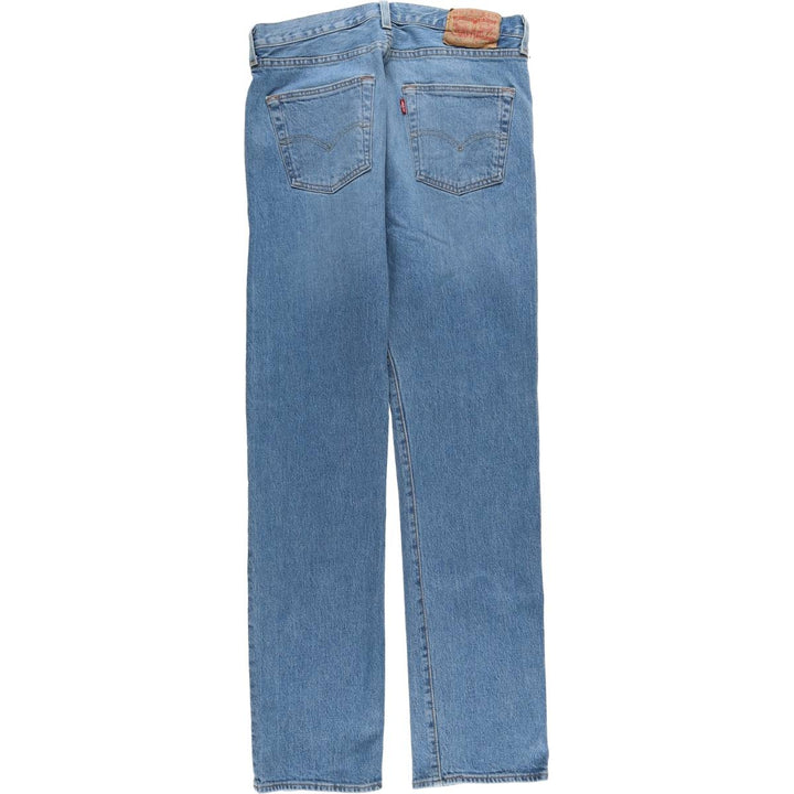 Levi's 501 straight denim pants for men, equivalent to w31 unclear blue type Vintage Second Hand