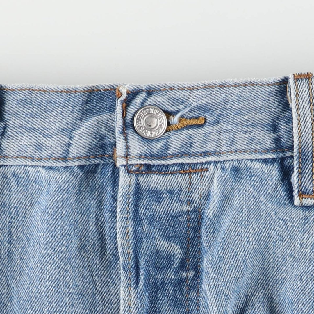 Levi's 501 straight denim pants for men, size W35 cotton blue type Vintage Second Hand