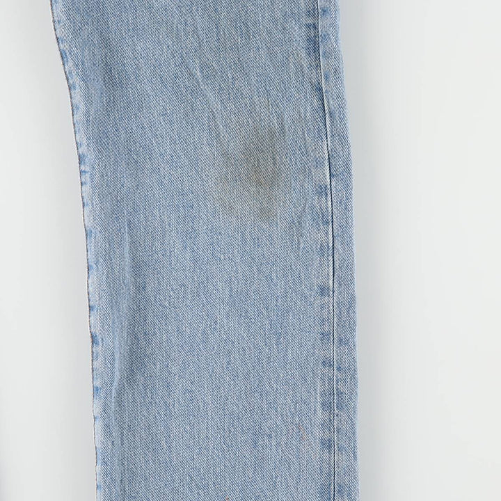 Levi's 501 straight denim pants for men, size W35 cotton blue type Vintage Second Hand