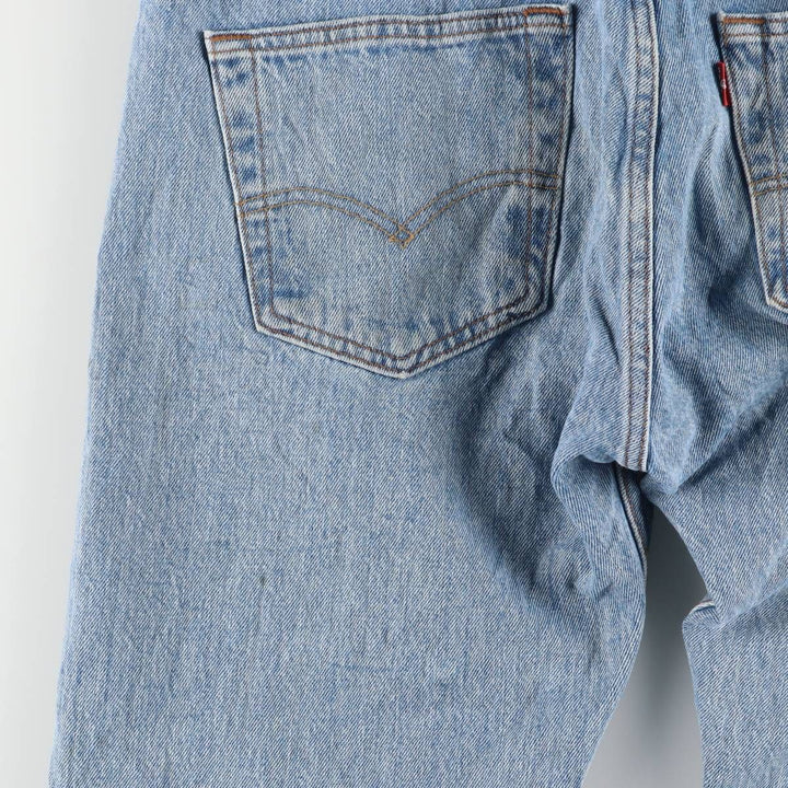 Levi's 501 straight denim pants for men, size W35 cotton blue type Vintage Second Hand