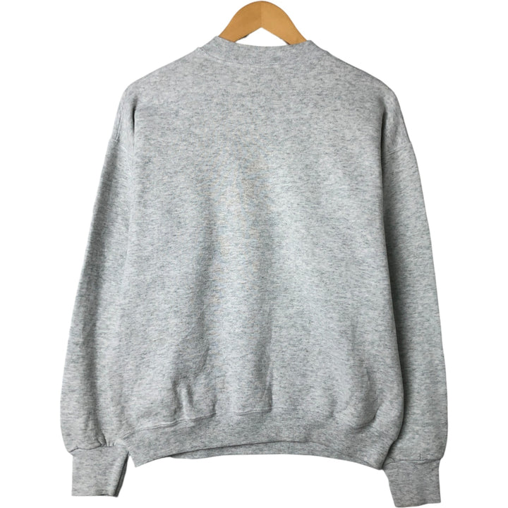 90'S Fruit of the Loom Teddy Bear Pattern Print Sweatshirt, Men's Size L, Vintage cotton gray type Vintage Second Hand