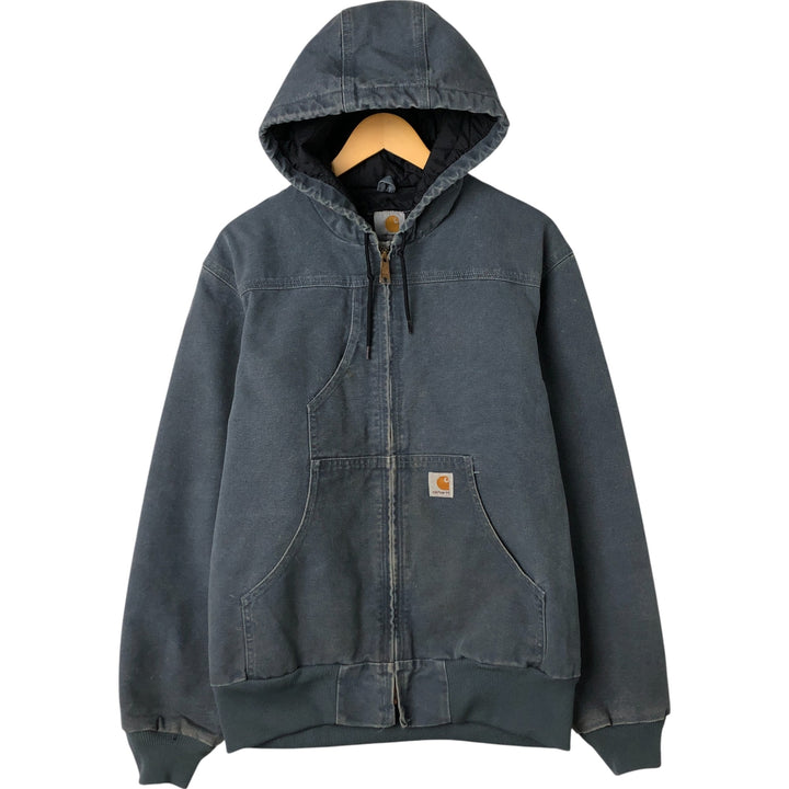 00'S Carhartt Active Jacket Duck Full Zip Parka Men's M cotton gray type Vintage Second Hand