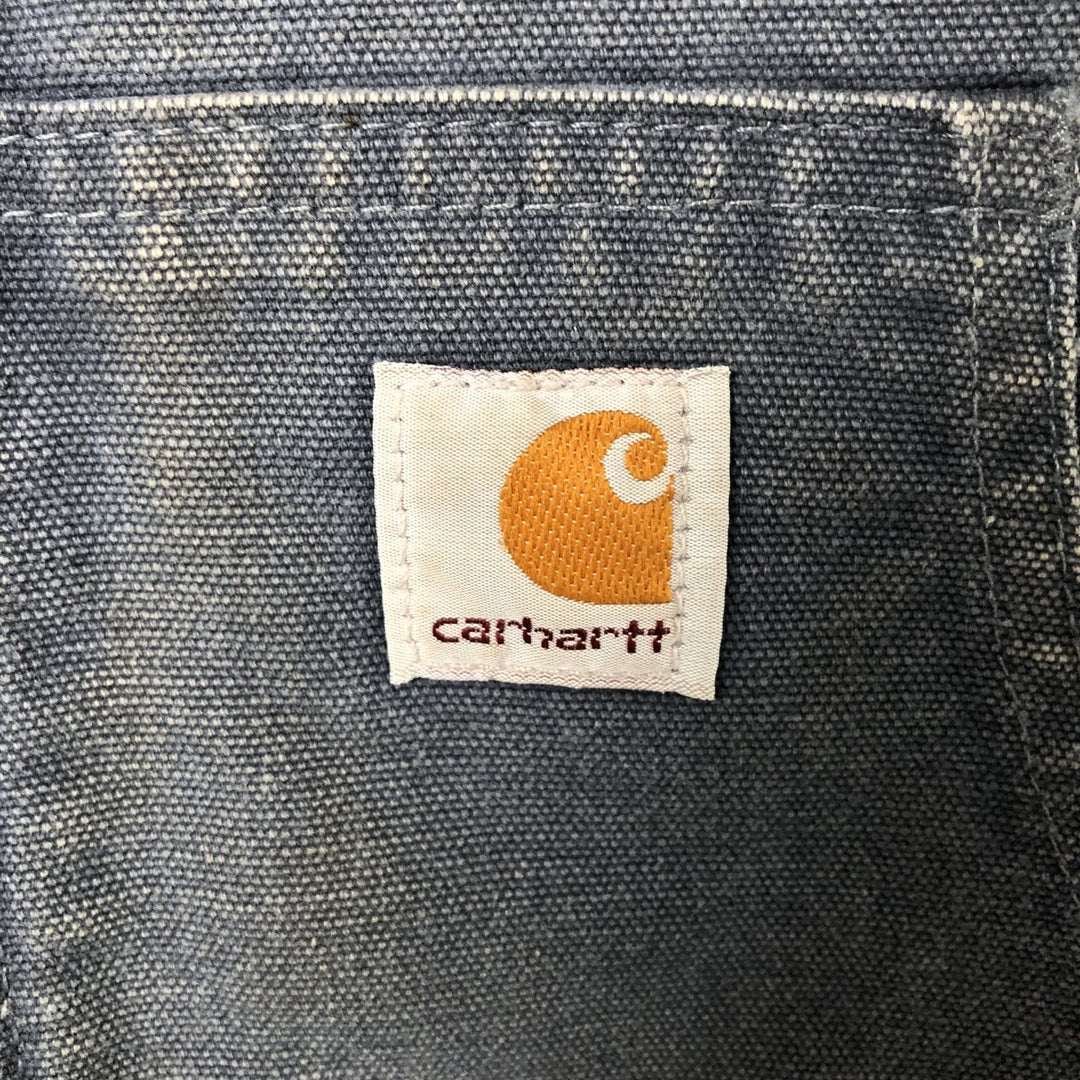 00'S Carhartt Active Jacket Duck Full Zip Parka Men's M cotton gray type Vintage Second Hand