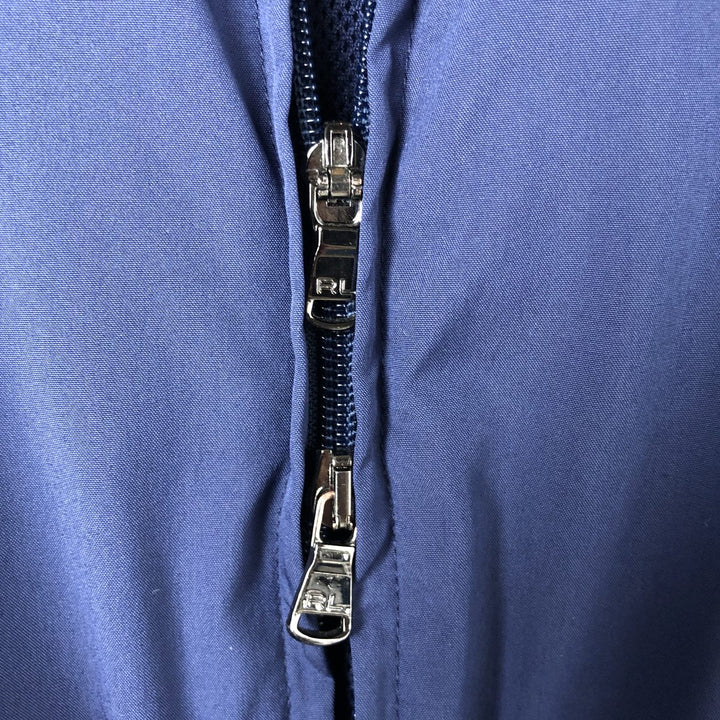 Ralph Lauren POLO by Ralph Lauren Swing Top Sports Jacket Men's L size polyester navy blue type Vintage Second Hand