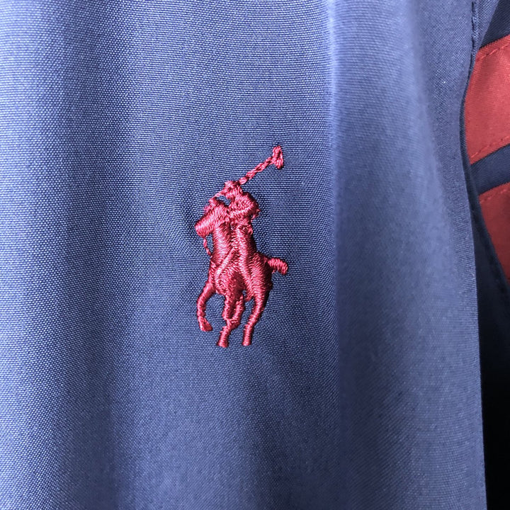 Ralph Lauren POLO by Ralph Lauren Swing Top Sports Jacket Men's L size polyester navy blue type Vintage Second Hand
