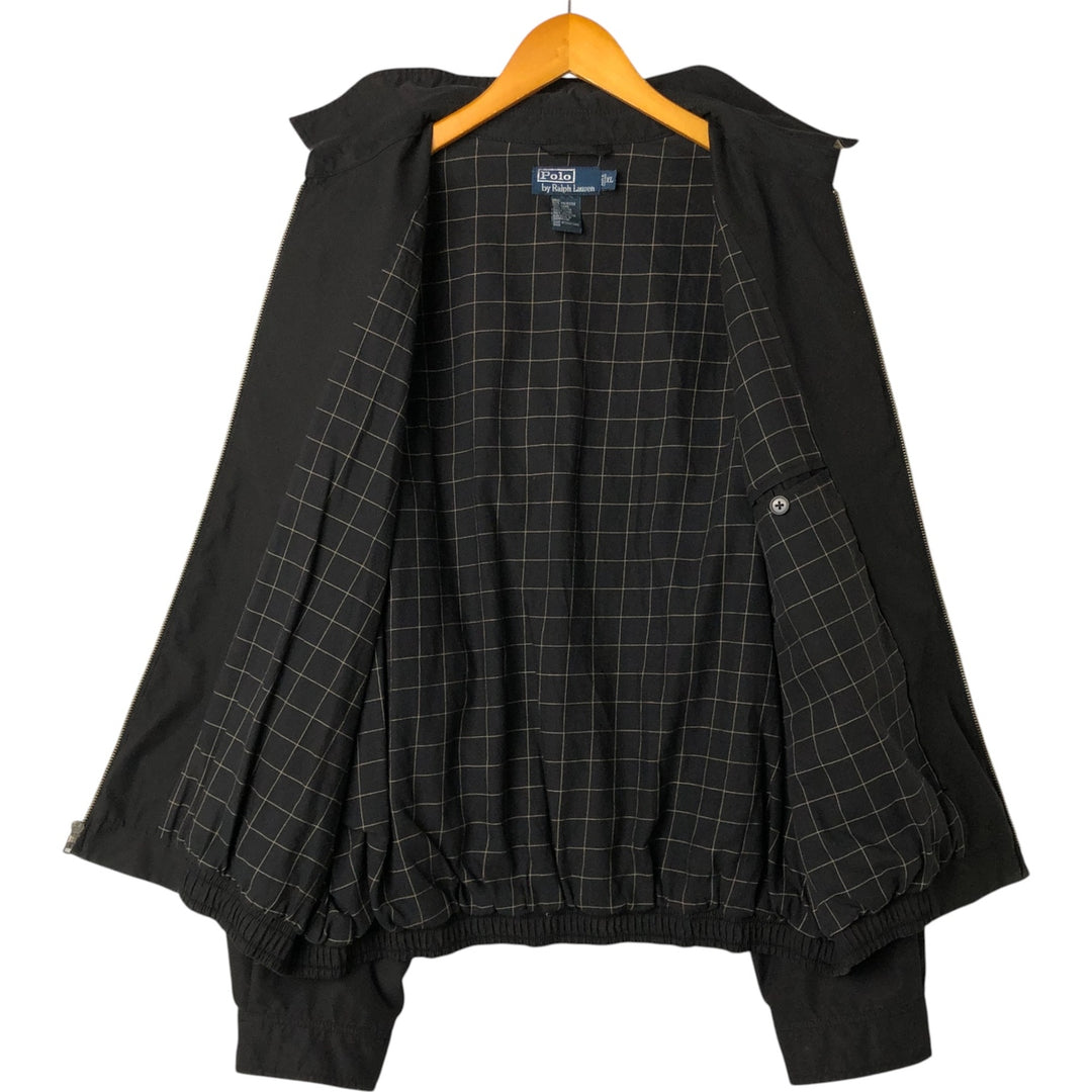 Ralph Lauren POLO by Ralph Lauren Swing Top Sports Jacket Men's XL polyester black type Vintage Second Hand