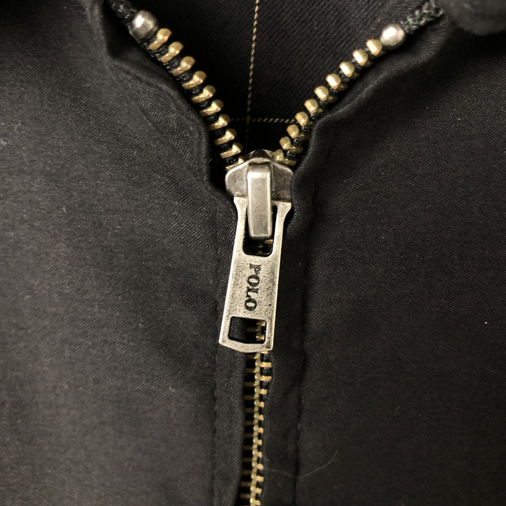 Ralph Lauren POLO by Ralph Lauren Swing Top Sports Jacket Men's XL polyester black type Vintage Second Hand