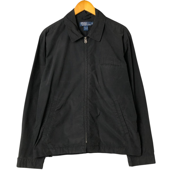 Ralph Lauren POLO by Ralph Lauren Swing Top Sports Jacket Men's L size cotton black type Vintage Second Hand