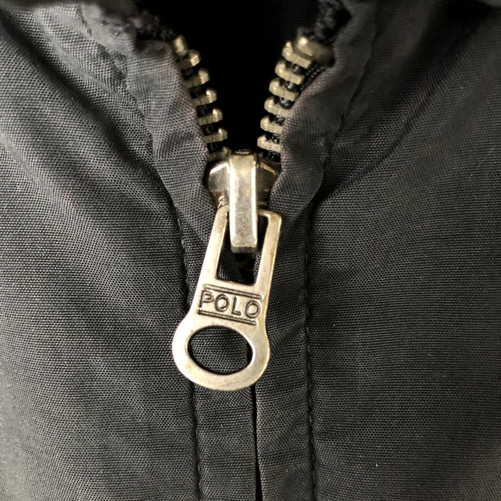 Ralph Lauren POLO by Ralph Lauren Swing Top Sports Jacket Men's L size cotton black type Vintage Second Hand