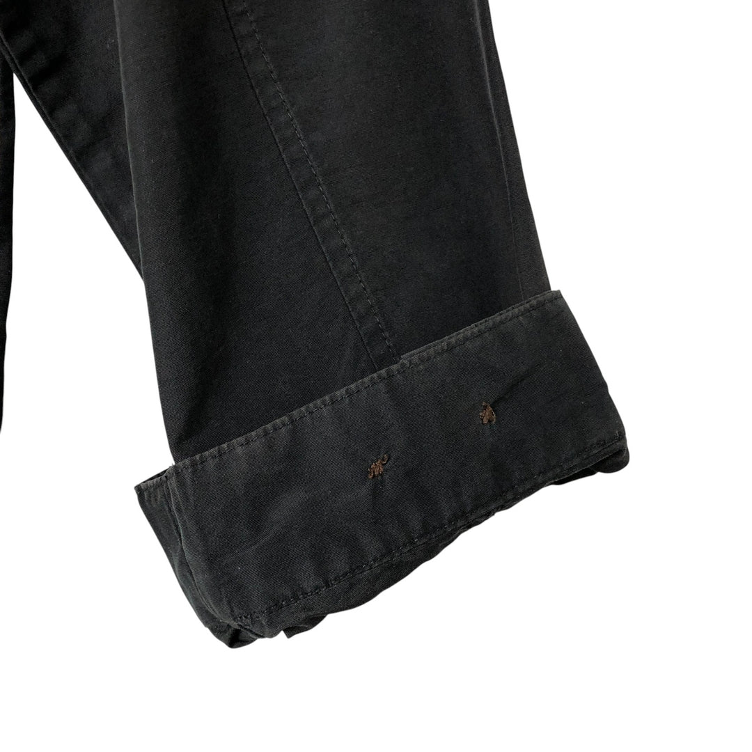 Ralph Lauren POLO by Ralph Lauren Swing Top Sports Jacket Men's L size cotton black type Vintage Second Hand