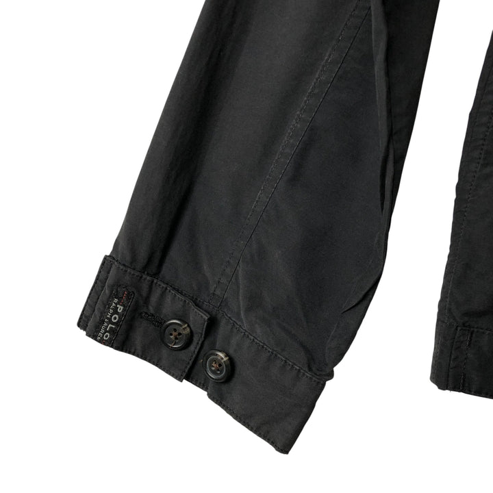 Ralph Lauren POLO by Ralph Lauren Swing Top Sports Jacket Men's L size cotton black type Vintage Second Hand