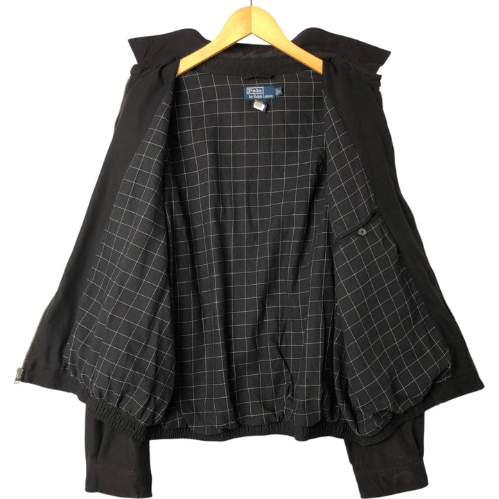 Ralph Lauren POLO by Ralph Lauren Swing Top Sports Jacket Men's XL polyester black type Vintage Second Hand
