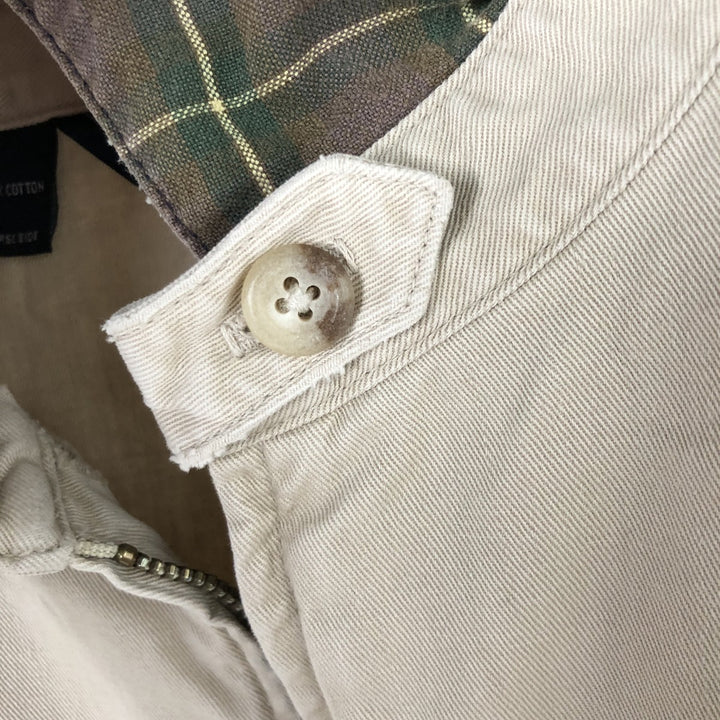 90'S Ralph Lauren POLO by Ralph Lauren Swing Top Sports Jacket Made in USA Men's XL cotton Beige type Vintage Second Hand