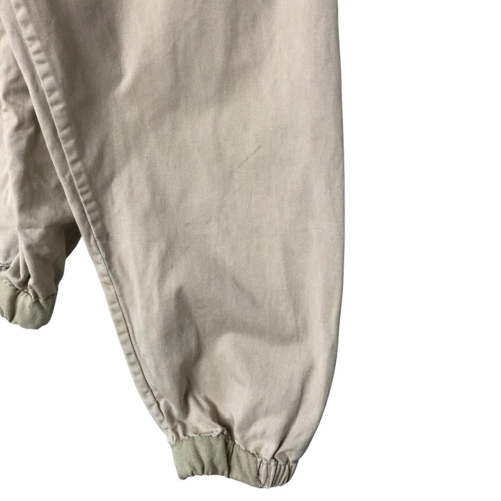 90'S Ralph Lauren POLO by Ralph Lauren Swing Top Sports Jacket Made in USA Men's XL cotton Beige type Vintage Second Hand