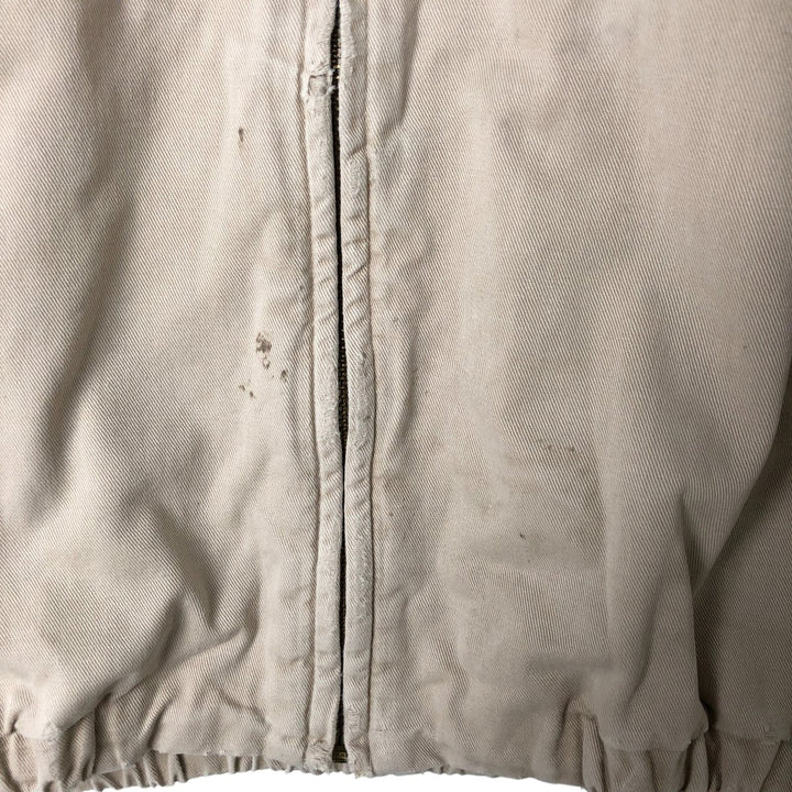 90'S Ralph Lauren POLO by Ralph Lauren Swing Top Sports Jacket Made in USA Men's XL cotton Beige type Vintage Second Hand