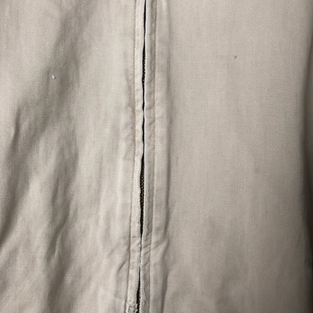 90'S Ralph Lauren POLO by Ralph Lauren Swing Top Sports Jacket Made in USA Men's XL cotton Beige type Vintage Second Hand