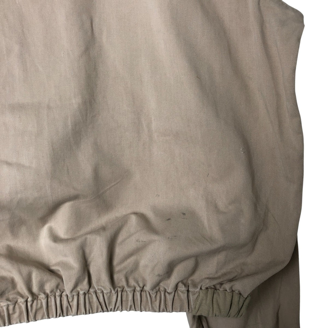 90'S Ralph Lauren POLO by Ralph Lauren Swing Top Sports Jacket Made in USA Men's XL cotton Beige type Vintage Second Hand