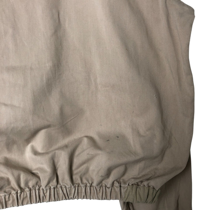 90'S Ralph Lauren POLO by Ralph Lauren Swing Top Sports Jacket Made in USA Men's XL cotton Beige type Vintage Second Hand