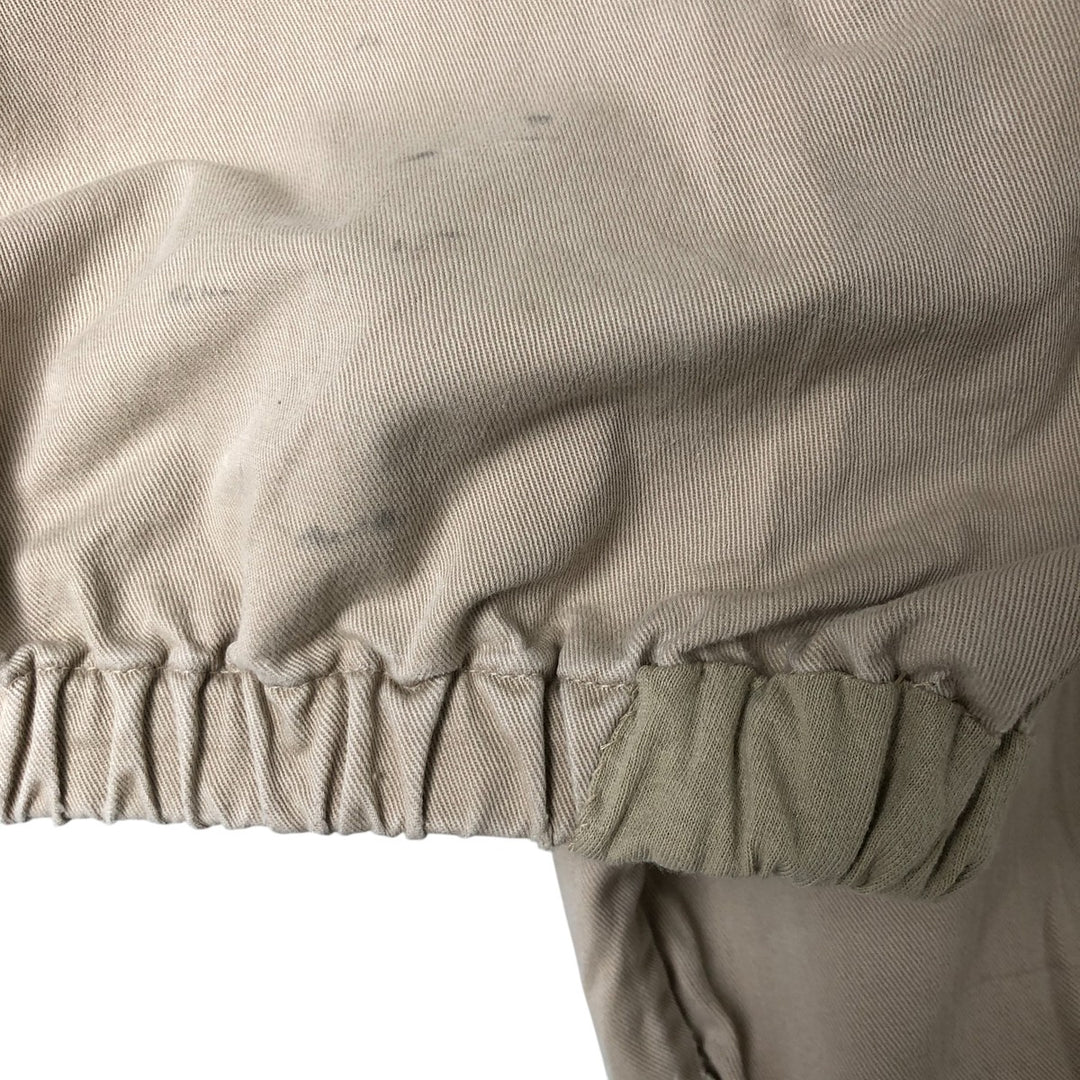 90'S Ralph Lauren POLO by Ralph Lauren Swing Top Sports Jacket Made in USA Men's XL cotton Beige type Vintage Second Hand