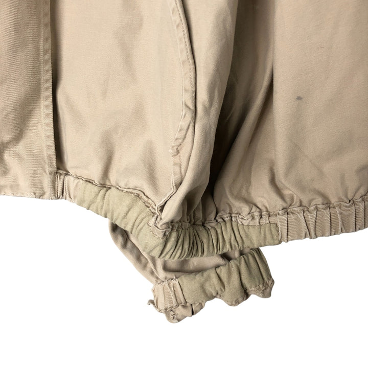 90'S Ralph Lauren POLO by Ralph Lauren Swing Top Sports Jacket Made in USA Men's XL cotton Beige type Vintage Second Hand